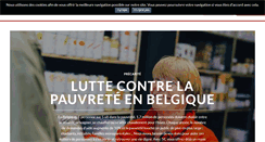 Desktop Screenshot of croix-rouge.be